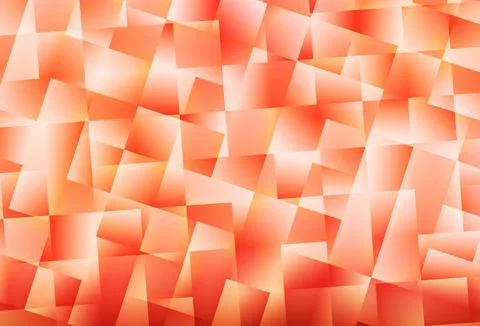 Light Red vector polygonal pattern. 库存插图