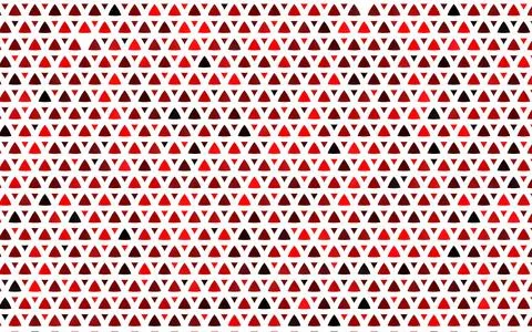Light Red vector seamless texture in triangular style. 스톡 일러스트