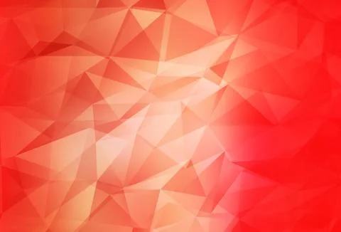Light Red vector shining triangular background. イラスト素材