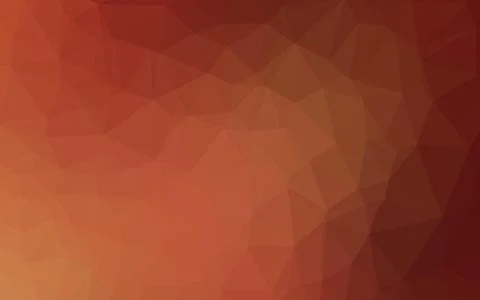 Light Red vector shining triangular pattern. Illustrazione stock