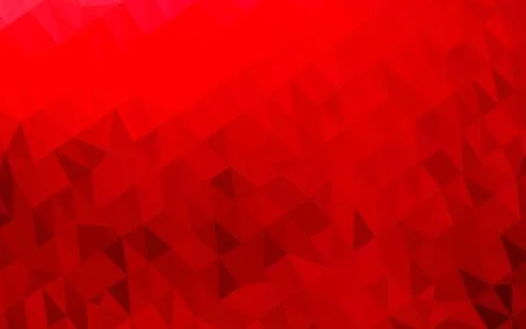 Light Red vector shining triangular background. Illustrazione stock