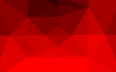 Light Red vector shining triangular background. Illustrazione stock