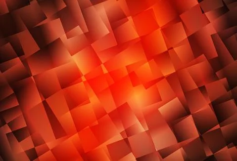 Light Red vector shining triangular backdrop. Stock Illustration