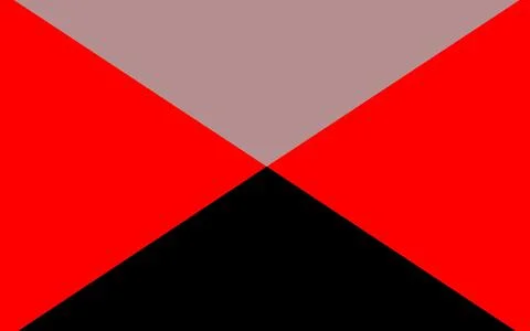 Light Red vector shining triangular pattern. Illustrazione stock