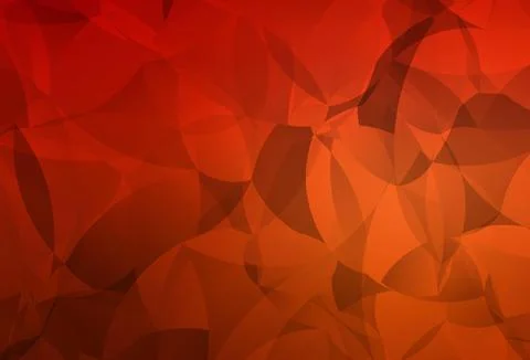 Light Red vector shining triangular background. Stockillustratie