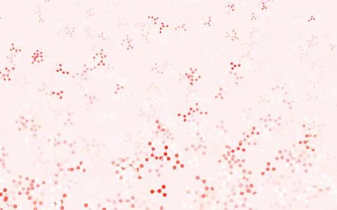 Light Red vector template with artificial intelligence structure. Stock Illustration