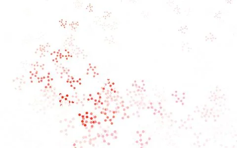 Light Red vector template with artificial intelligence structure. Stockillustratie