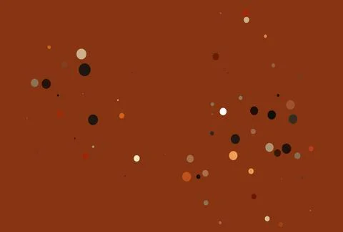 Light Red vector template with circles. Stock Illustration