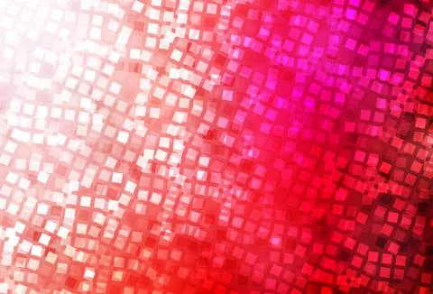 Light Red vector template with rhombus. Stock Illustration