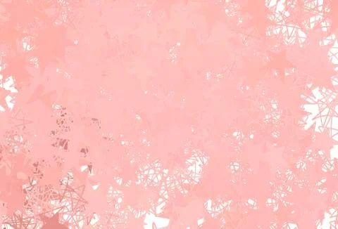Light Red vector template with sky stars. Illustrazione stock