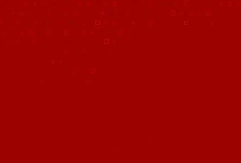 Light Red vector template with spots, rectangles. Stock Illustration