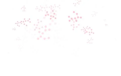 Light Red vector texture with artificial intelligence concept. Stock Illustration
