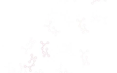 Light Red vector texture with artificial intelligence concept. Stock Illustration