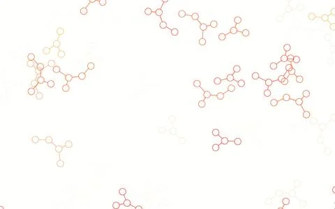 Light Red vector texture with artificial intelligence concept. イラスト素材