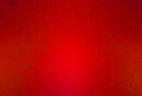Light Red vector texture with artificial intelligence concept. Illustrazione stock