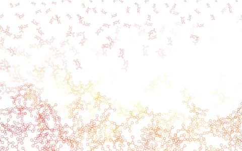 Light Red vector texture with artificial intelligence concept. イラスト素材