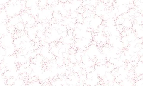 Light red vector texture with artificial intelligence concept. Stock Illustration