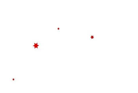 Light Red vector texture with beautiful stars. Illustrazione stock