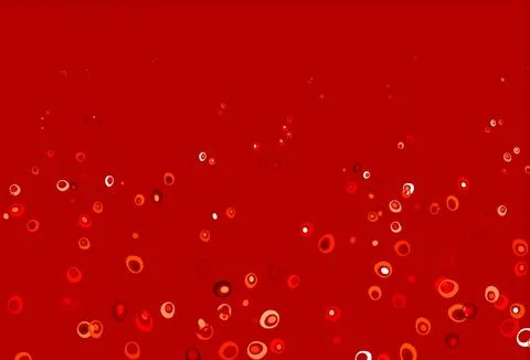 Light Red vector texture with disks. Stock Illustration
