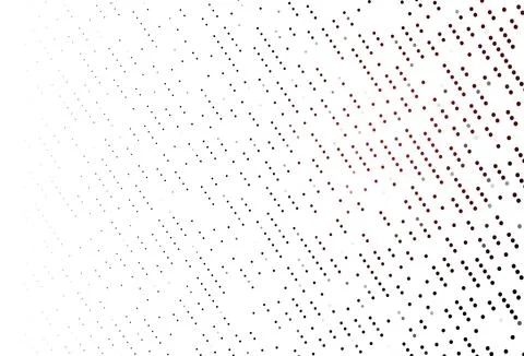Light Red vector texture with disks. Stock-Illustration