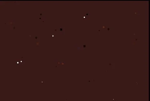 Light Red vector texture in poly style with circles, cubes. Stock Illustration