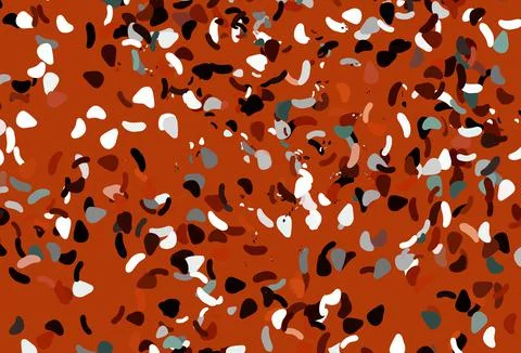 Light red vector texture with random forms. Illustrazione stock