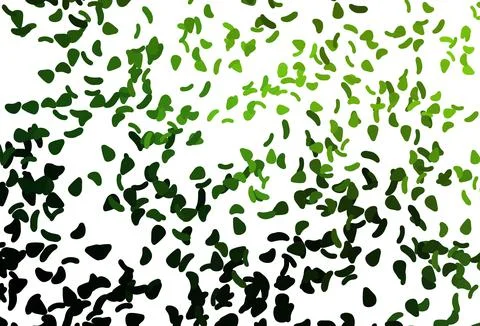 Light Red vector texture with random forms. Illustrazione stock