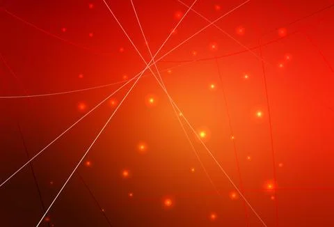 Light Red vector texture with triangles and circles. Stock Illustration