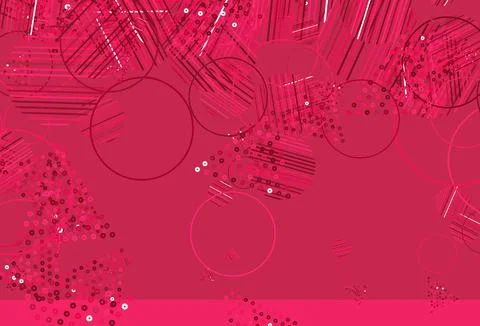 Light Red vector texture with triangular style with circles. 스톡 일러스트