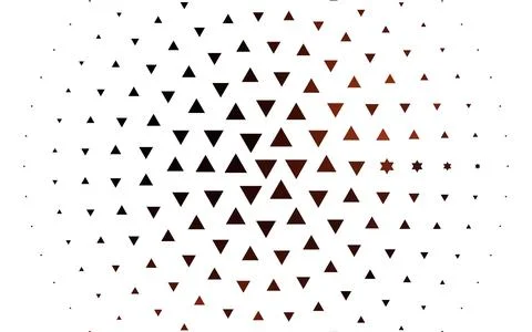 Light Red vector texture in triangular style. Ilustración de archivo