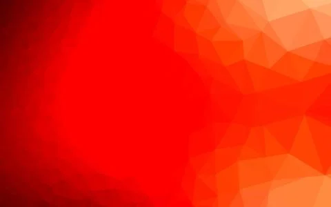 Light Red vector triangle mosaic template. イラスト素材