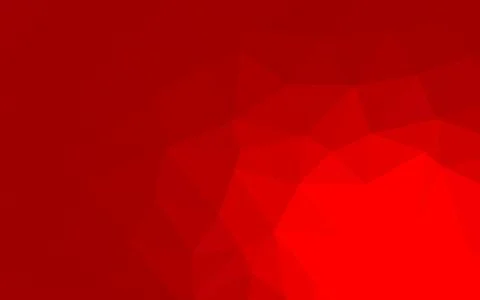 Light Red vector triangle mosaic texture. Stock Illustration