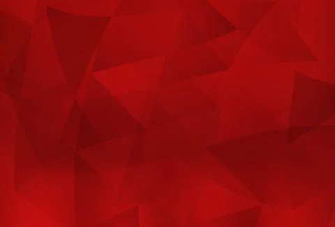 Light Red vector triangle mosaic template. Stock Illustration