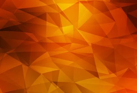 Light Red vector triangle mosaic template. 스톡 일러스트