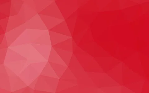 Light Red vector triangle mosaic template. Stock Illustration