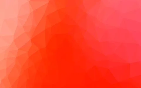 Light Red vector triangle mosaic texture. Stock Illustration