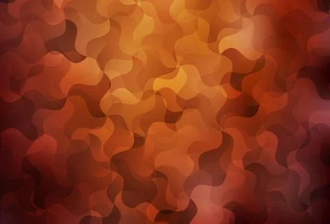Light Red vector triangle mosaic texture. Stock Illustration