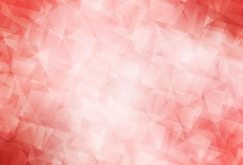 Light Red vector triangle mosaic background. Stock Illustration