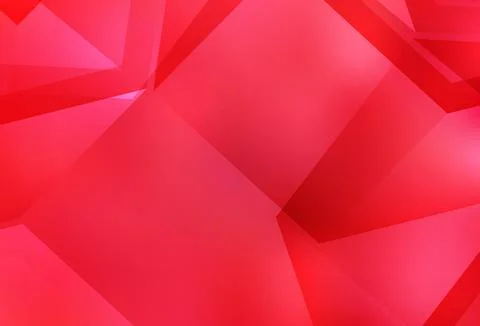 Light Red vector triangle mosaic template. Stock Illustration
