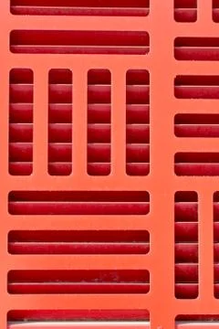 Light Red Vent Pattern Stock Photos