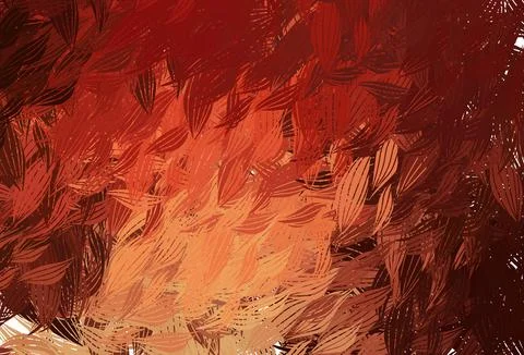 Light Red, Yellow vector backdrop with memphis shapes. Stock-Illustration