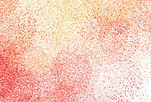 Light Red, Yellow vector background with bubbles. Stock Illustration