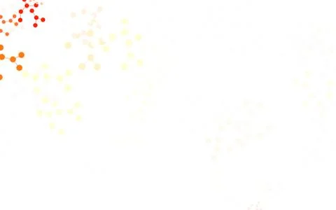Light Red, Yellow vector background with forms of artificial intelligence. Illustrazione stock