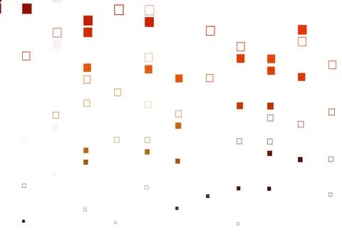 Light Red, Yellow vector background with rectangles. Illustrazione stock