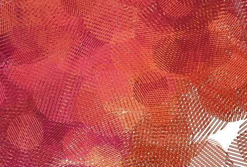 Light Red, Yellow vector background with spots. Stock Illustration