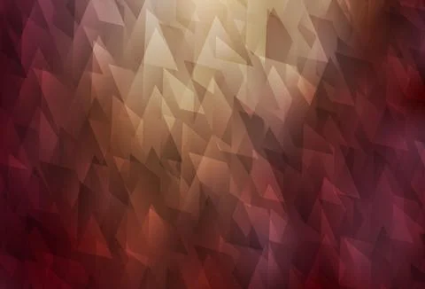 Light Red, Yellow vector background with rectangles. 스톡 일러스트
