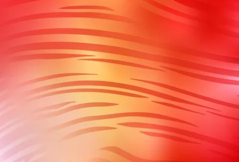 Light Red, Yellow vector blurred bright texture. Stock Illustration