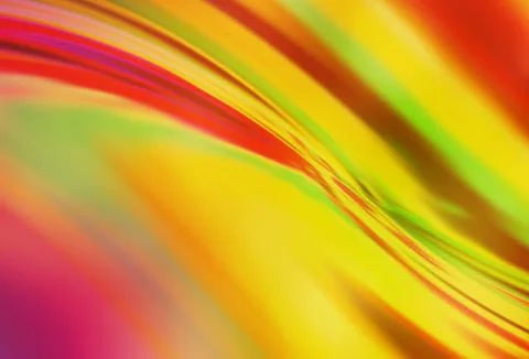 Light Red, Yellow vector blurred and colored pattern. Stock Illustration