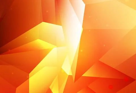 Light Red, Yellow vector Blurred bubbles on abstract background with colorful 스톡 일러스트