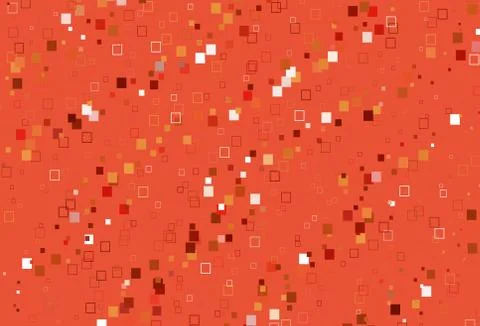 Light Red, Yellow vector cover with polygonal style. Illustrazione stock